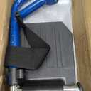 Blue Streak Wheelchair footrest Replacement,Economy Footrest for Wheelchairs and Transport Chair, Composite Footplates and Heel Loops,Universal Swing-Away Footrests, T93, PH-SF(1 Pr, Blue)