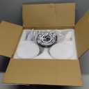 Antique 2 Light Bathroom Light Fixtures, Black and Gold Vanity Lights for Bathroom, Vanity Light Fixture with Clear Glass, Vintage Bathroom Lights over Mirror, Wall Sconce for Bedroom, Living Room (14.17in)