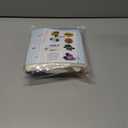 Preboun 8 Pcs Halloween Punch Needle Coaster Kit, Easy DIY Embroidery Halloween Punch Needle Kit for Beginners Adults, Includes Adhesive Felt, Yarns Hoop Tools Instruction