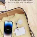 2 in 1 Charger Stand for Apple Watch and AirPods, Foldable Watch Charging Dock Compatible with Apple Watch Series Ultra/10/9/8/7/6/Se/5/4/3 & Airpods Pro/4/3/2/1
