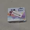 Urban Deco 16PK Table Number Holders Place Card Holders 1.7 Inch Table Card Holders Steel Card Holders for Photos, Food Signs, Memo Notes, Weddings, Restaurants, Birthdays(Silver)