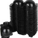 30 Pcs Air Layering Pods - Reusable Plant Root Growing Box - High Pressure Propagation Ball Grafting Device - Botany Root Controller for Various Plants Asexual Reproduction, Black