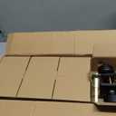 Goldenwarm Matte Black Door Knobs Interior, Bedroom Door Knob Bathroom, Interior Door Knobs Privacy Modern Door Knob 8 Pack