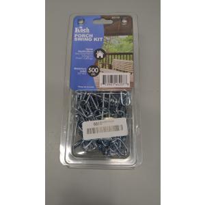 Koch A21101, 500lbs,  Double Loop Chain, Zinc Plated