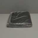 Tebery 12 Pcs Silver Storage Bags Anti Tarnish, Silverware Storage Cloth Roll with White Ribbon, 12 Slot Flatware Protector Organizer, Cutlery Sleeves Bags for Kitchen Utensil Teaspoon, Stiff Fabric