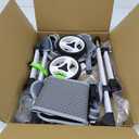 Adjustable Dog Wheelchair for Back Legs Mobility Support Lightweight Pet Wheelchair for Disabled Hind Legs Walking Stable Dog Cart for Pets (3XS for 3-6.6lb)