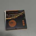 Mini Halloween Fairy Lights, 2 Pack Copper Wire Battery Operated LED String Lights for Bedroom, Christmas, Party, Decoration (5m/16ft Orange)