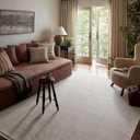 Loloi Amber Lewis Malibu Collection MAB-05 Tan/Dove 2'-3" x 3'-9" Accent Rug