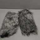 Faux Fur Fuzzy Leg Warmers Furry Boot Covers for Women Fluffy Boot Cuffs Shoes Cover Sleeves Costumes Accessories
.