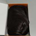 Haloo Brown Bob Wigs with Bangs Shoulder Length Straight Natural Looking Synthetic Heat Resistant Medium Hair Wigs for Women Daily Party, 16 Inch Dark Brown