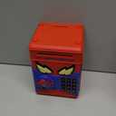 Wrystte Spider Piggy Bank for Kids,Electronic Money Box with Fingerprint,ATM Safe Coin&Cash Saving Box,Kids Toys for Age 4 5 6 7 8,Christmas Birthday Gifts for 9 10 11 12 Year Old Boys Girls(Blue)