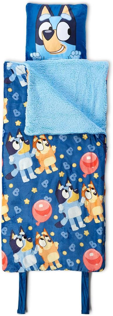Silk Touch Sherpa Slumber Bag for Boys and Girls, Sleeping Bag with Zipper, 27 x 56 inches