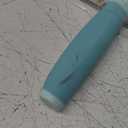 Farberware Ceramic Chef Knife with Custom-Fit Blade Cover, Razor-Sharp Kitchen Knife with Ergonomic, Soft-Grip Handle, Dishwasher-Safe, 6-inch, Aqua