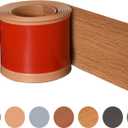 Oak Wall Molding Trim 3 Inch x 10 Feet, Wall Base Baseboard Molding Trim Flexible Self Adhesive Rubber Wall Base Moulding Trim Peel and Stick Design Home Decoration Skirting Line