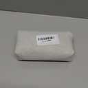 WOSIBO 2 Pack Burlap Window Valances 16" x 56" Farmhouse Style Window Treatment Decor Curtains Rod Pocket Valances for Kitchen/Living Room (White)