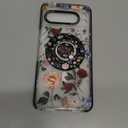 Cute for Google Pixel 8 Pro Case - Compatible with Magsafe Magnetic Ring Holder Stand Kickstand for Women Girls Girly Funny Fashion Pretty TPU Phone Covers Retro Flower Design