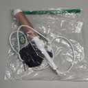 Large Curling Iron 2 Inch Barrel, Long Barrel Curling Wand for Hair, Ceramic Tourmaline Hair Styling Tool, Double Voltage, White