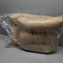 Aoodor 19" x 19" x 5" Tufted Outdoor Chair Cushions, Water Resistant & Fade Resistant Polyester Dining Chair Pads with 2 Straps for Patio Furniture, Set of 2