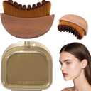 New Lymphatic Contour Face Brush, Dry Brushing Face Brush, Lymphatic Drainage Device for Face and Body, Chin & Jawline Sculpting, Ergonomically Designed to Fit The Skin Precisely and Relieve Fatigue