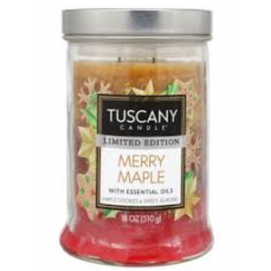 Tuscany Candle Merry Maple 18Oz