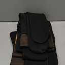 2 Pairs Women Fleece Lined Tights-Fake Translucent Leggings High Waist Pantyhose Sheer Thick Warm Tights For Women (XX-Large, Black+black)