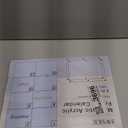 Magnetic Acrylic Calendar for Fridge,2 Pack 11"x15" Clear Fridge Calendar Dry Erase Magnetic Planning Boards Set for Refrigerator with 8 Colorful Highlight Markers