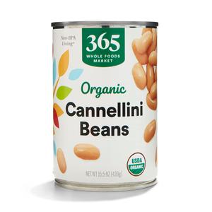 365 by Whole Foods Market, Organic Cannellini Beans, 15.5 Ounce (EXP 04/05/29)