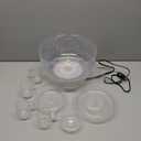 Kusini Drink Fountain for Parties - 1.5 Gal, 3 Tier Punch Bowl Drink Tower, LED Base, 4 Reusable Cups - Drink Dispenser Machine for, Juice, Punch, Pani Puri Fountain for Party Hosting Supplies