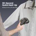Neakasa Magic 1 Vacuum Steamer, Handheld Travel Garment Steamer for Clothes, 2300Pa Suction for Clothes Grips, Steamer Iron 2 In 1, For 110-120V Use (Grey)