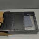 Foldable Bamboo Bathtub Caddy Tray Expandable for Luxury Bath, Bath Accessories & Table with Wine Glass Holder, Book Stand Bathroom Organizer with Extending Sides for Men/Women,Black