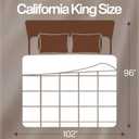 Utopia Bedding California King Comforter Duvet Insert, Quilted White Comforter with Corner Tabs, Box Stitched Down Alternative Comforters California King Size 96 x 102 inches
