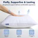 Outdoor Pillows,12x20 Set of 4 Water Resistant Lumbar Pillows | Soft & Supportive Filling, Instant Rebound, Waterproof Throw Pillow for Patio,Indoor & Outdoor Use