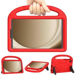 Kids Case for Samsung Galaxy Tab A9 8.7 Inch 2023 (SM-X110/X115/X117), DICEKOO Lightweight Shockproof Kid-Proof Cute Cover with Handle Kickstand Also for Galaxy Tab A7 Lite 8.7 Inch Tablet - Red, Set Of 3