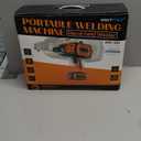 Portable Electric Welding Machine - 110V Portable Welder Handheld IGBT Inverter with 5 Adjustable Currents, 20PCS Rods, ARC Welder Gun Fits 3/32"-1/8" Welding Rods for DIY, Repair, Home Projects (Large, Multicolored)