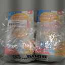 Lallisa 2 Pack Baby Wine Sippy Cup Spill Resistant Wine Glass Sippy Cup for Toddlers Stemware Design Baby Bottle Glass Plastic Goblet with Lid for Kids Daily Birthday Party(Pink, White)