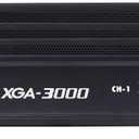 Gemini Professional 500W 2-Channel Power Amplifier PA & DJ Power Amp with XLR/RCA Inputs, Bridge Mode, Cooling Fan, Clip Limiter, Speakon Outputs, Rackmount Pro Audio Amplifier (XGA-3000)