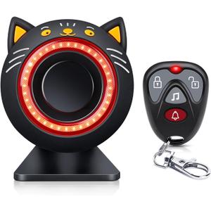 Electop 120dB Car Alarm System with Motion Sensor & Sound, Car Security System Anti-Theft Device Car Alarm with Wireless Remote & Led Light for Cars, Trucks, Suvs