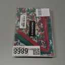 GREENTIME 1000pcs Christmas Tri Beads Ornaments Kit - Red, Green, White Triangle Beads for Candy Cane Ornament Craft, Wreath, Xmas Holiday Tree Decorations