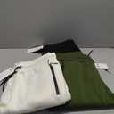 PURE CHAMP Mens 3 Pack Fleece Active Athletic Workout Jogger Sweatpants for Men with Zipper Pocket and Drawstring (Large)