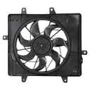TRQ Radiator Cooling Fan Assembly Compatible with 2001-2005 Chrysler PT Cruiser CH3115118