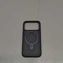 TORRAS Stronger Magnetic & Shockproof for iPhone 17 Pro Max Case, Fit for MagSafe, Mil-Grade Drop Protection, Camera Control, DIY Button, Slim for iPhone 17 Pro Max Phone Case Translucent Deep Blue