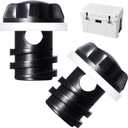Cooler Drain Plug for YETI, 2 Pack Replacement Cooler Accessories, Compatible with YETI Tundra, Tank and RTIC Coolers, Ice Chest Plug for YETI (Black)