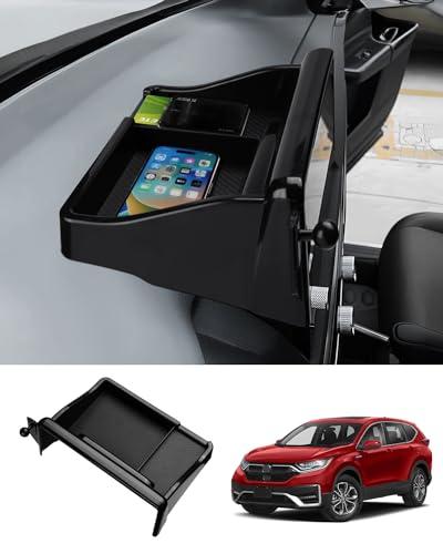 FIILINES Dash Organizer for Honda CR-V EX-L/Sport-L Hybrid 2023-2026 (Fit 9" Touch Screen), Center Console Dash Tray for CRV ABS Dash Storage Box Accessories Black