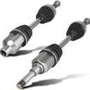 2 Pack Front CV Axle Shaft Assembly for Chevrolet Equinox 2010-2016 2.4L, for GMC Terrain 2010-2016 2.4L, Driver and Passenger Side