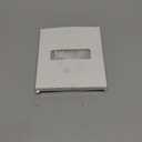 FYY Over The Door Hooks, 4 Pack Hangers Hooks with Rubber Prevent Scratches Heavy Duty Organizer for Living Room, Bathroom, Bedroom, Kitchen Hanging Clothes, Towels, Hats, Coats, Bags White (Short)