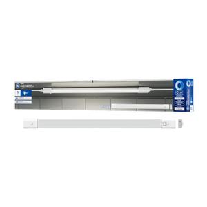 GE LED HD+ Undercabinet Light Fixture, Linkable Integrated Slim Profile Fixture for Kitchens, Daylight Color, Plug-in, 24in (1 Pack)