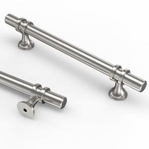 Asidrama 10 Pack 5 Inch(128mm) Brushed Satin Nickel Kitchen Cabinet Handles, Cabinet Pulls Kitchen Cabinet Hardware Cupboard Handles Drawer Pulls