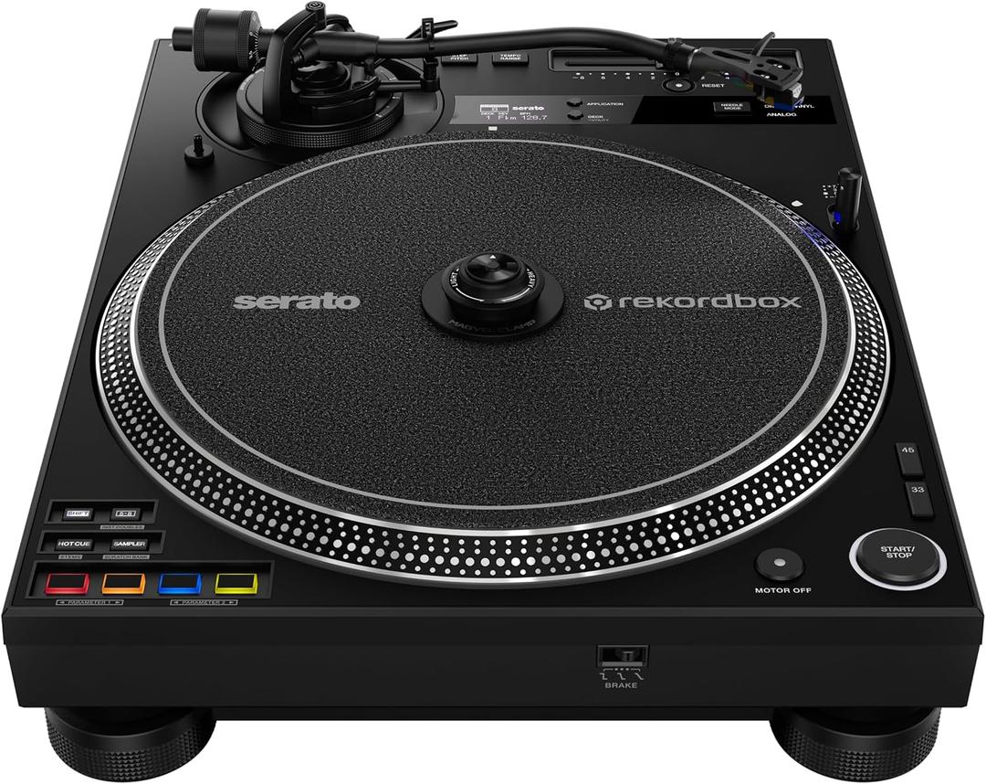 Pioneer DJ PLX-CRSS12 Hybrid Direct Drive Turntable with DVS