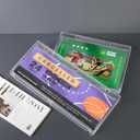 DEDC Vertical Booklet Magnetic Case Storage Magnet Card Holder Cardholder 175PT One Touch Trading Baseball Cards Protector UV Protection Display Showcase No PVC(2CT-134mm)