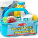 Melissa & Doug Spray, Squirt & Squeegee Play Set - Pretend Play Cleaning Set